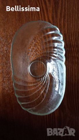 Винтидж чинийка от стъкло, снимка 4 - Декорация за дома - 40098556