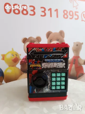 Музикална касичка-трезор Спайдърмен