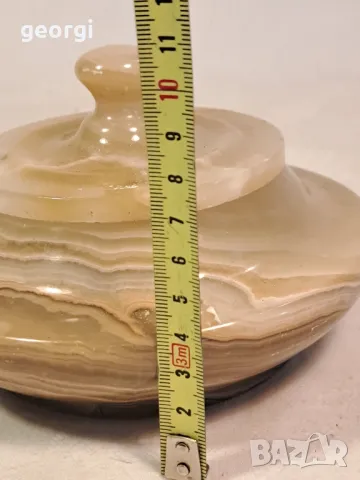 каменна бонбониера бижутерка от оникс  19/4, снимка 8 - Колиета, медальони, синджири - 49167735