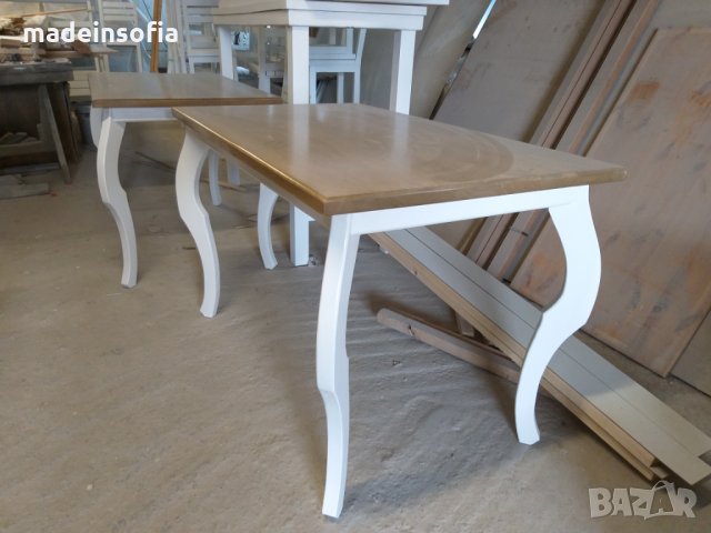 Състарени маси и пейки комплекти, винтидж стил.  , снимка 8 - Градински мебели, декорация  - 10153012