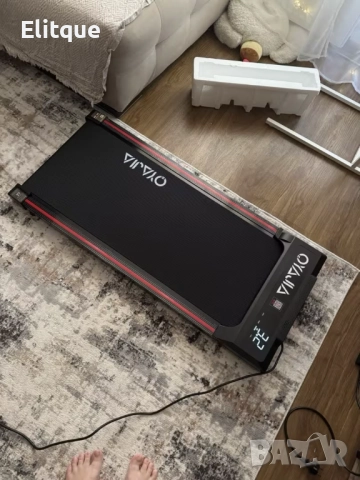 Компактна пътека за бягане с дистанционно – тиха, тънка и идеална за дом и офис 