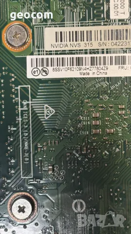 NVIDIA Quadro NVS 315 (1GB DDR3,64-Bit,2xDVI-D,Fan), снимка 5 - Видеокарти - 48237766