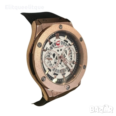 Изискан мъжки часовник със стилен циферблат, снимка 5 - Мъжки - 52276001