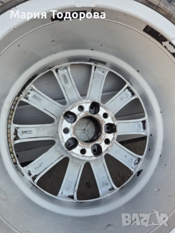 Оригинални джанти с гуми за Мерцедес/Mercedes СПОРТ ПАКЕТ 17'' 5х112, снимка 9 - Гуми и джанти - 53268012