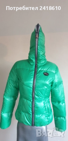 Kjus Pertex Quantum Hoodie 550 Down Women Jacket Size S  ОРИГИНАЛ! Дамско Зимно Яке!, снимка 2 - Якета - 52415094