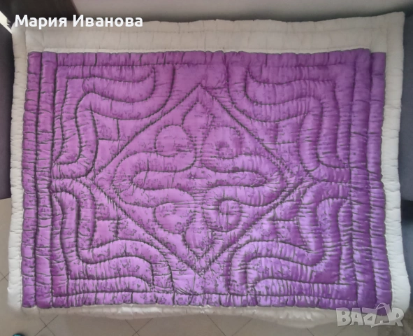 вълнен юрган завивка, снимка 2 - Олекотени завивки и одеяла - 53109098