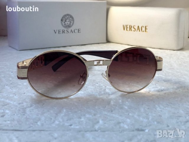 -25 % разпродажба Versace 2022 дамски слънчеви очила мъжки унисекс овални кръгли, снимка 3 - Слънчеви и диоптрични очила - 38685555