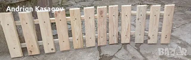 продавам дървени огради , снимка 7 - Градински мебели, декорация  - 48853581