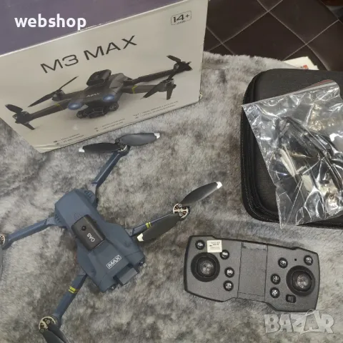 Дрон с двойна камера HD 4K интелигентно избягване на препятствия M3, снимка 3 - Дронове и аксесоари - 47456361