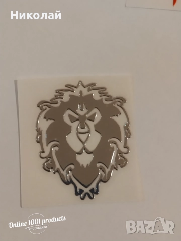 Метални стикери World of Warcraft