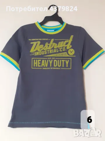 Нови немски тениски за момче с этикет, р.122 см., снимка 5 - Детски тениски и потници - 49749544