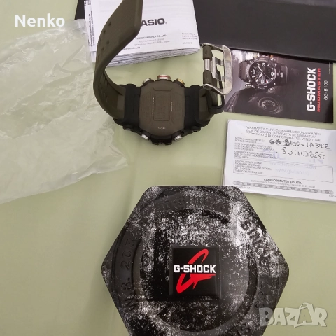 Часовник casio gg b100, снимка 4 - Мъжки - 52632373