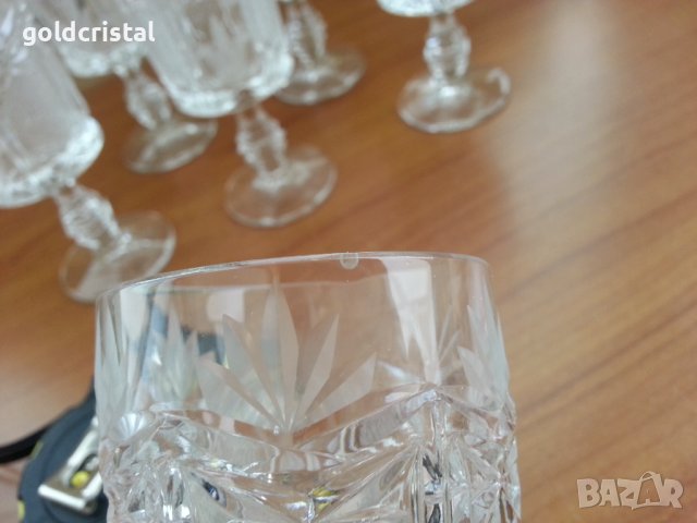 Кристални чаши, снимка 4 - Сервизи - 37544756