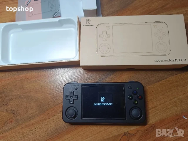 Ретро конзола ANBERNIC RG35XX H 128GB с игри, 4 ядра Cortex-A53 1.5GHz, GPU Mali-G31 MP2 650MHz..., снимка 10 - Nintendo конзоли - 50501510