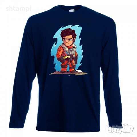 Мъжка тениска Star Wars Po Star Wars Игра,Изненада,Подарък,Геймър, , снимка 12 - Тениски - 36809693