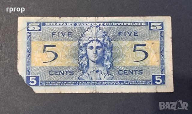 5 цента . САЩ. Рядка.  1954-1958 . Серия "521"., снимка 2 - Нумизматика и бонистика - 43844999