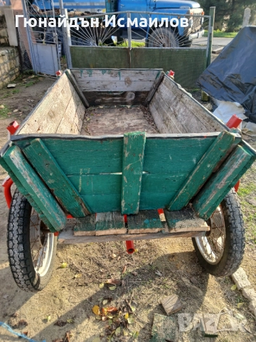 Моторна каруца 18ц гуми , снимка 2 - Коне - 52506523