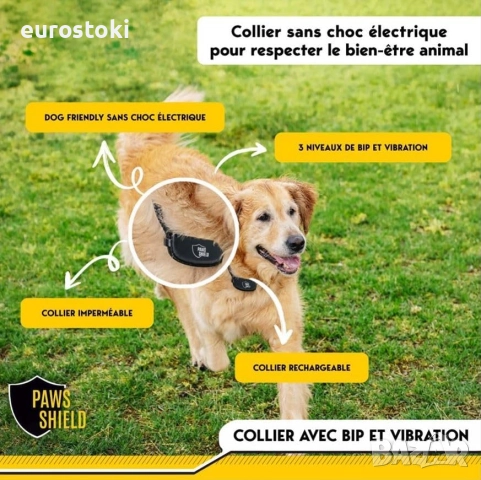 Peace Guard Pro Дресириращ безшоков нашийник за кучета против бягство + с невидима електрическа огра, снимка 7 - За кучета - 51840344