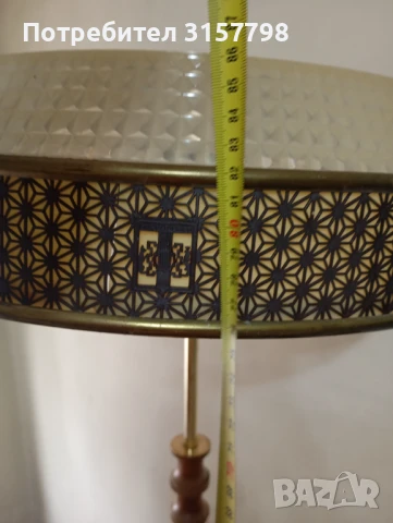 Винтидж паркетна лампа, снимка 6 - Настолни лампи - 51181450
