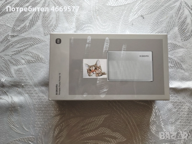 Портативен фото принтер чисто нов , снимка 2 - Принтери, копири, скенери - 52719895