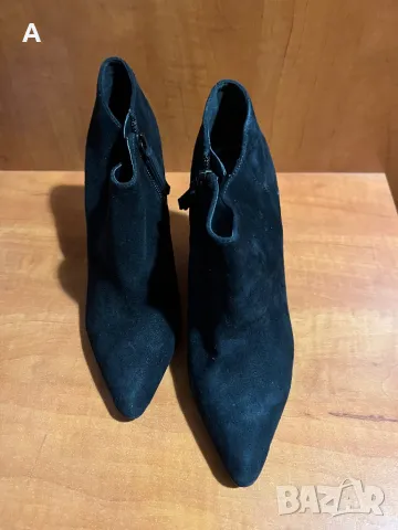 Дамски боти естествена кожа Nine West, снимка 2 - Дамски боти - 50109750