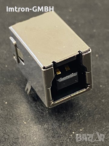 Конектор Гнездо; USB B; THT; ъглови 90°  DS1099-WN0, снимка 1 - Друга електроника - 44028459