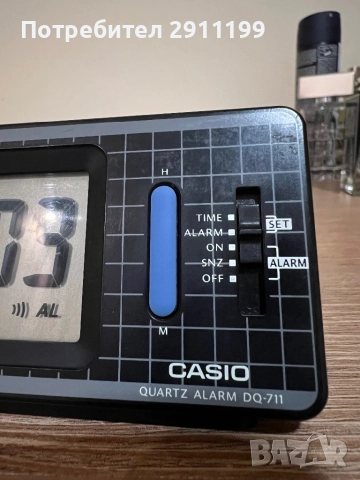 Дигитален будилник Casio, снимка 3 - Друга електроника - 52424065
