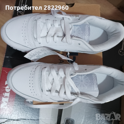 Reebok N34-34,5 ест.кожа маратонки , снимка 13 - Детски маратонки - 44895346