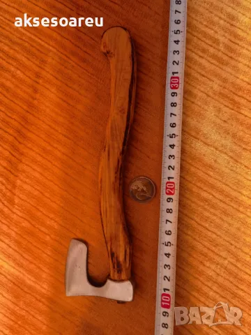  Много красива сувенирна малка брадва за подарък на близък човек за декорация на дома и двора секира, снимка 7 - Декорация за дома - 48800439