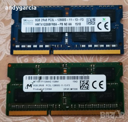 16GB DDR4 KIT 2133/2400mhz SODIMM PC4 рам памет лаптоп КИТ комплект, снимка 5 - RAM памет - 32379444