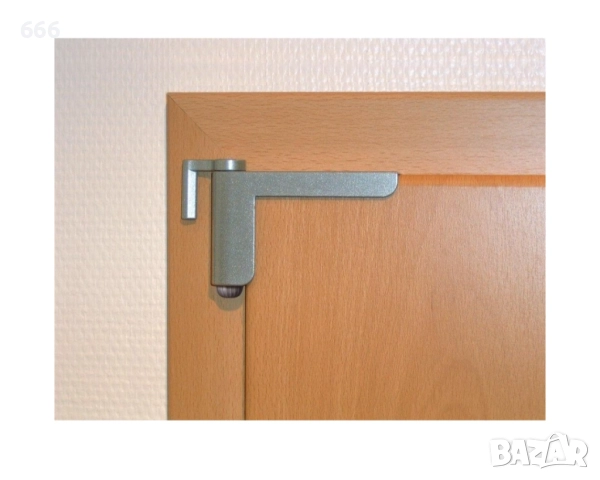 Затварящ механизъм за врата Бял, снимка 3 - Други - 52618924