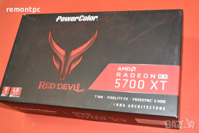 Powercolor AMD Radeon 5700XT 8GB в кутия Видео карта 
