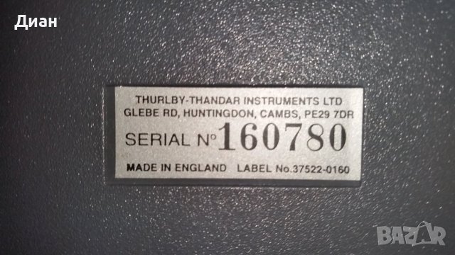 Функционален английски генератор TTI  TG-210, снимка 11 - Друга електроника - 43102683