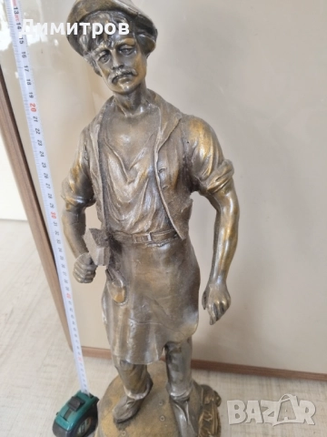 Метална скулптура пластика, снимка 5 - Антикварни и старинни предмети - 52978045