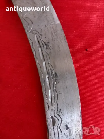 Стара НИМЧА Кама ,Острие,Нож Ятаган, снимка 3 - Антикварни и старинни предмети - 48637804