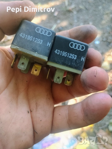 Реле / Audi 80 90 100 A4 A6 A8 431951253H 431951253 H NR.204, снимка 3 - Части - 51626558