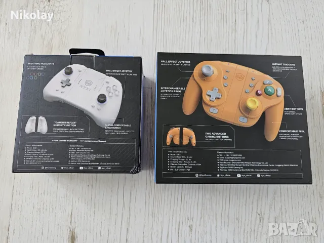 Nintendo Switch КОНТРОЛЕРИ - NYXI Hyperion Pro & NYXI Wizard, снимка 2 - Аксесоари - 49442057