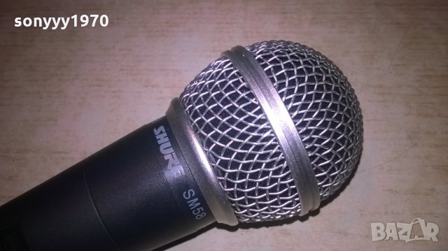 shure sm58-professional microphone-жичен-внос швеицария, снимка 3 - Микрофони - 27643105