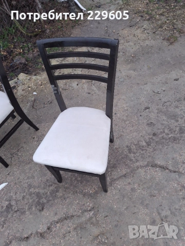 трапеэна маса 4 стола, снимка 5 - Маси - 53055753