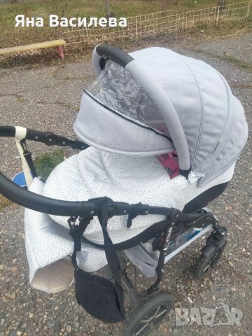 Комбинирана бебешка количка Baby Merc Zippy 3 в 1, снимка 2 - Детски колички - 40010319