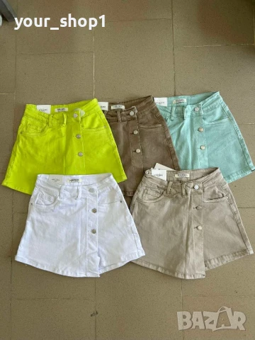 Къса дънкова пола/панталон , снимка 1