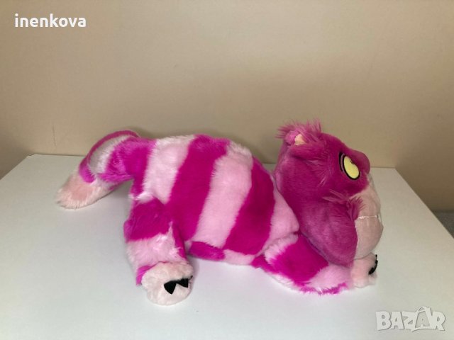 Оригинална плюшена играчка Чеширския котарак 50 лв. Алиса в страната на чудесата , снимка 9 - Плюшени играчки - 43204374