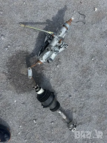 кормилен прът ел. волан мерцедес е класа w211 facelift 2007 година седан електрически волан, снимка 3 - Части - 50325724