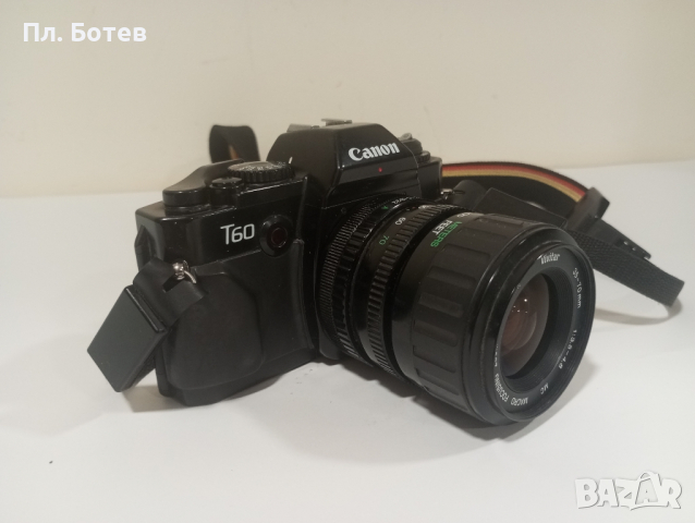 Фотоапарат Canon T60, снимка 3 - Фотоапарати - 44884216