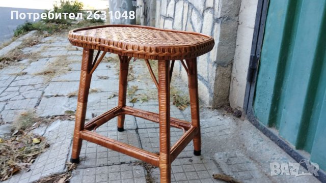 плетена ратанова маса, снимка 6 - Други стоки за дома - 43019038