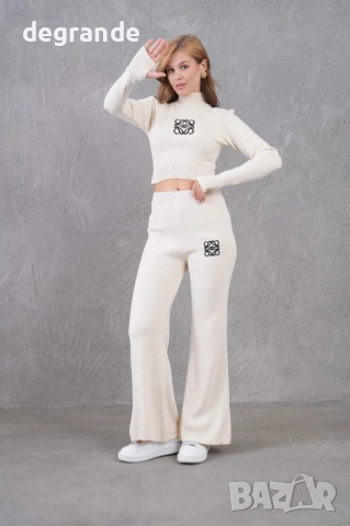 Дамски сет Loewe с ефектен ръкав, снимка 2 - Комплекти - 52787303