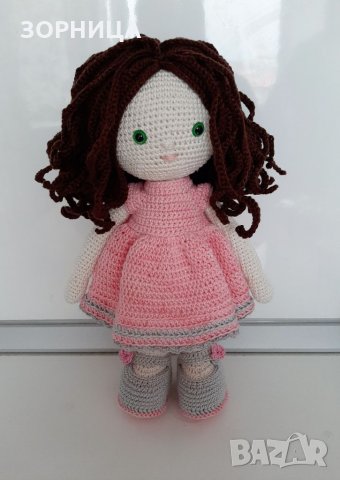 Плетена кукла 2, снимка 2 - Кукли - 32724458