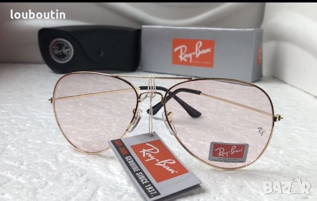 Ray-Ban RB 3026  прозрачни слънчеви очила Рей-Бан авиатор, снимка 4 - Слънчеви и диоптрични очила - 28385666