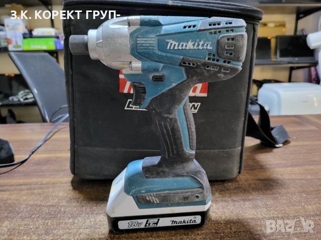 Комплект Акумулаторен ударен винтоверт 2бр Makita TD127D и HP457D, снимка 2 - Други инструменти - 44050009