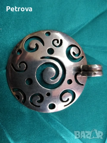 Масивен сребърен комплект "Космос" , снимка 3 - Колиета, медальони, синджири - 53134478